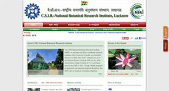 Desktop Screenshot of nbri.res.in